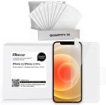 FLEX KLEAR GLASS 10-Pack of Screen Protectors for the Apple iPhone 12/iPhone 12 Pro (6.1") – For Use with FlexKlear ScreenPerfect Installation Machine ONLY – Durable Japanese Asahi Tempered Glass (10-Pack) Best Price