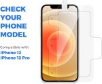 FLEX KLEAR GLASS 10-Pack of Screen Protectors for the Apple iPhone 12/iPhone 12 Pro (6.1") – For Use with FlexKlear ScreenPerfect Installation Machine ONLY – Durable Japanese Asahi Tempered Glass (10-Pack) Best Price