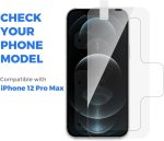 FLEX KLEAR GLASS 10-Pack of Screen Protectors for the Apple iPhone 12 Pro Max (6.7") – For Use with FlexKlear ScreenPerfect Installation Machine ONLY – Durable Japanese Asahi Tempered Glass (10-Pack) Best Price